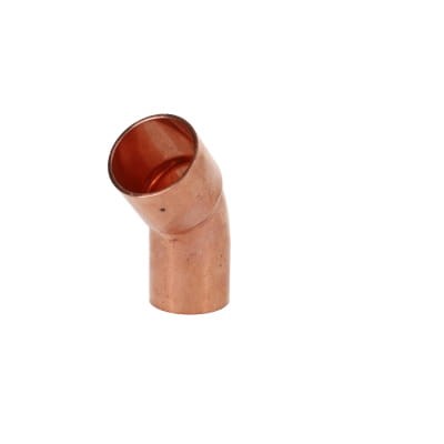 ANGLE STREET COPPER 7/8in (25), item number: W-3334